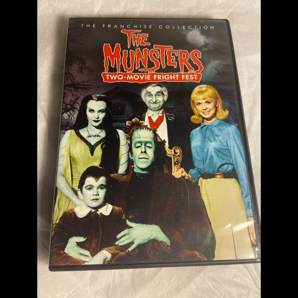 The Munsters tv Two Movie Fright Fest DVD original tv show movies